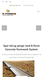Mobile Screenshot of kform.dk