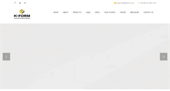 Desktop Screenshot of kform.co.uk