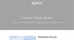 Desktop Screenshot of kform.com